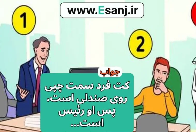 پاسخ پازل آقای رئیس
