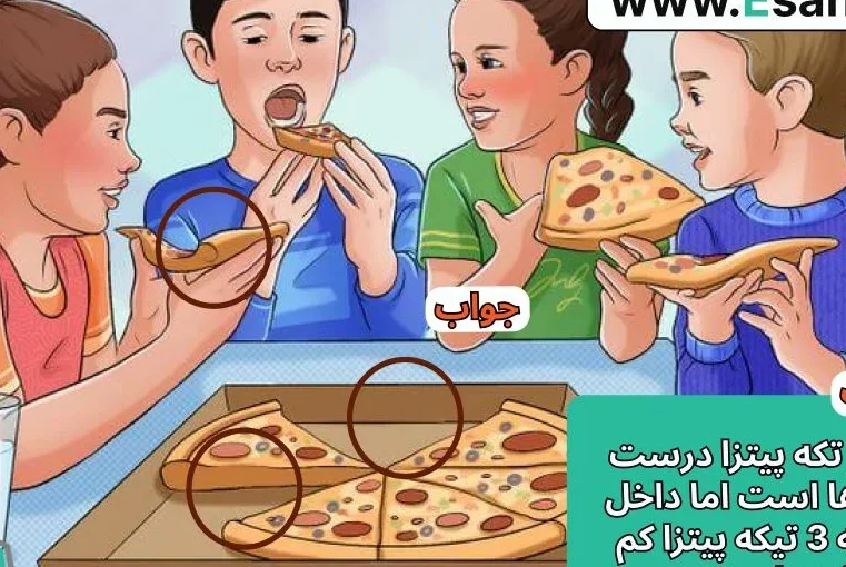 پاسخ پازل عاشقان پیتزا