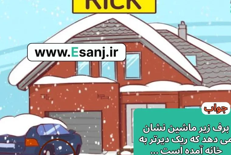 پاسخ پازل سارق برفی